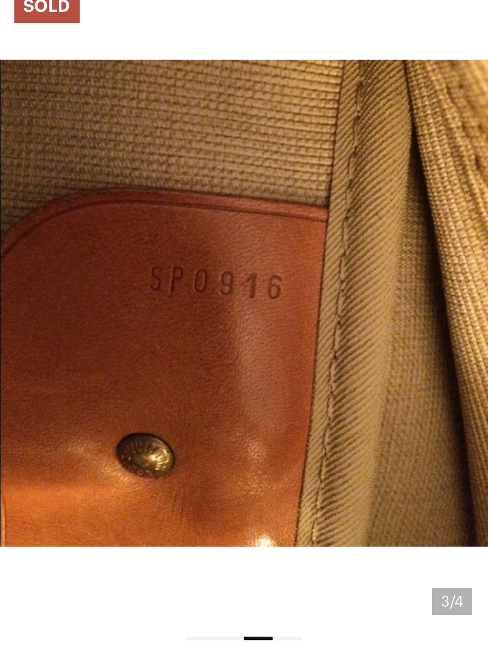 Louis Vuitton Monogram Sirius 45 Travel Bag in Brown and Tan - Picture 5 of 7